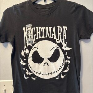 Disney Gray Nightmare Before Christmas Tee